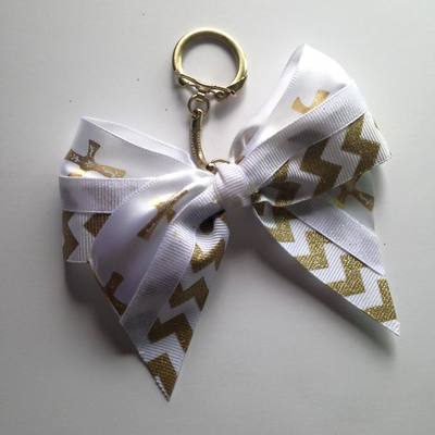 Gold Crosses and Chevron with Glitter