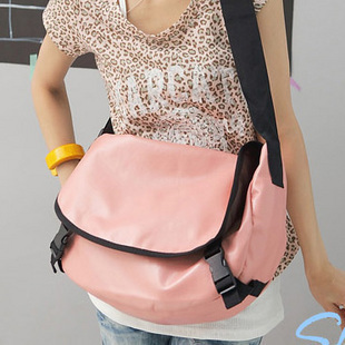 UNISEX Messenger PINK COLOR Bag Good for Daily Use School Use Cross Body Bag