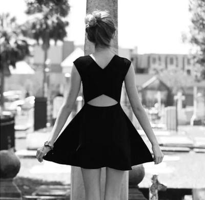 Retro Sweet Slim Cross Dress