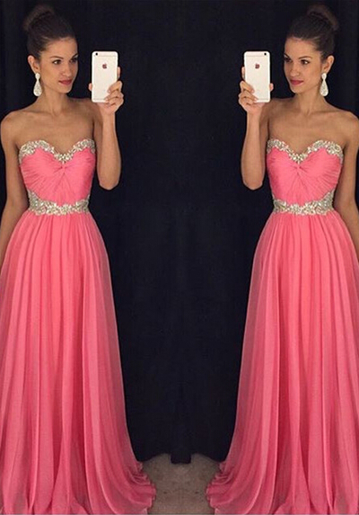 Long Dress For Prom Evening Party pst0637