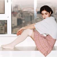 Chic Style Korean College Checkered Plaids Pleated Skirt Student Skirt - Thumbnail 4