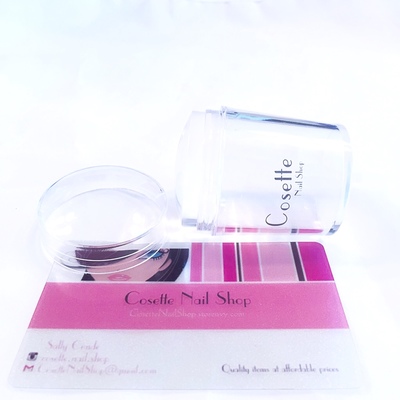 Jumbo Crystal C-Thru Stamper w/cap