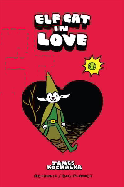 Elf cat in love by james kochalka