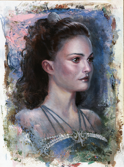 Padmé Amidala Portrait (framed)