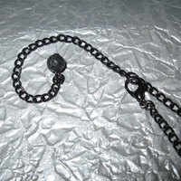 Black Acrylic Bat Necklace (Quartet) - Thumbnail 4