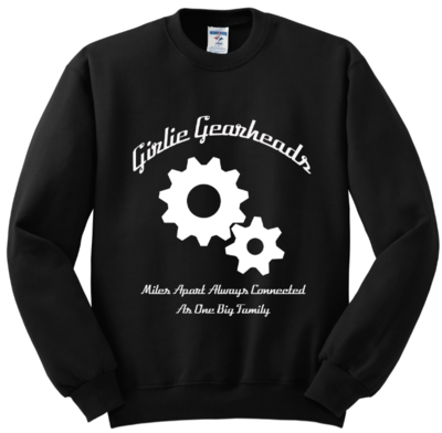 Girlie Gearheads Crew Neck Sweatshirt