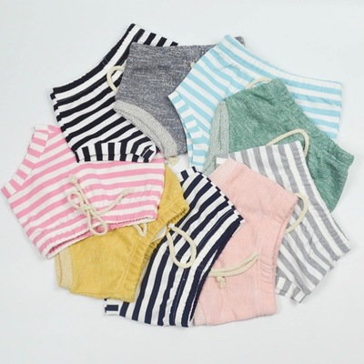 Drawstring terry shorts