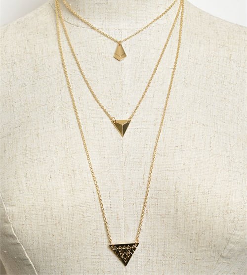 Triangles Necklace