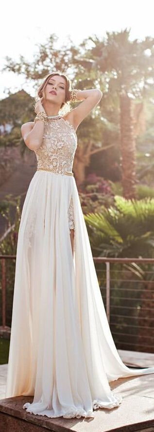 Lace prom dresses, backless wedding dress, sexy prom dresses, lace prom dresses, custom prom dresses