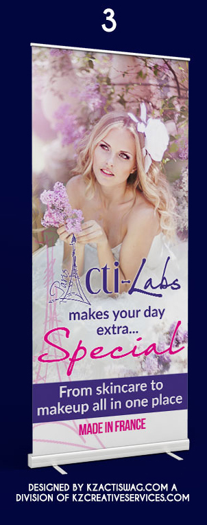 ACTI-LABS PREMIUM RETRACTABLE BANNER BRIDAL 3