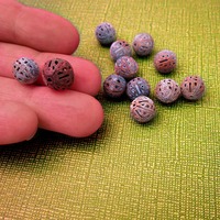 Filigree Spacer Beads with Aged Finish, 15 pcs - Thumbnail 3