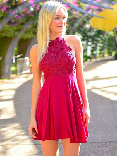 red homecoming dress,sleeveless homecoming dress,fashion homecoming dress ,chiffon homecoming dress ,cheap homecoming dress, BD14110