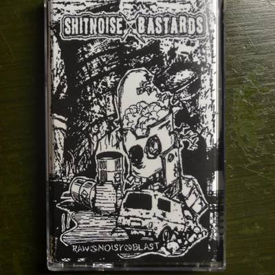Shitnoise bastards - "raw noisy blast" cassette - Thumbnail 1