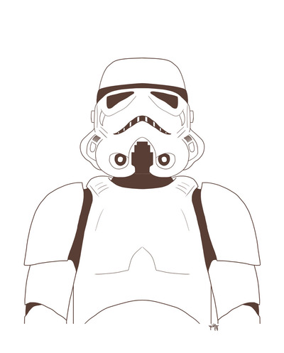 Classic Stormtrooper Print