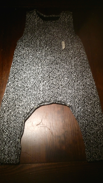 Knit Sleeveless Harem Romper