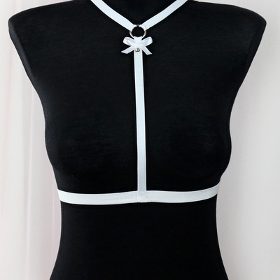 BabymoÈ liza harness / white - Thumbnail 3