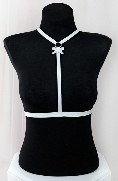 BABYMOÈ Liza Harness / white