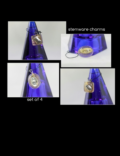 Stemware Charms (Bubble Inspired)