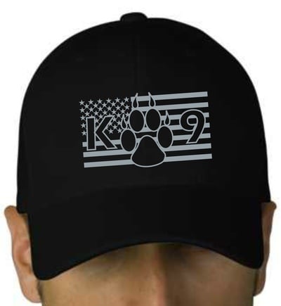 American K-9 Flag fitted cap