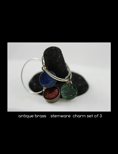 Stemware Charms (Antique Bronze)
