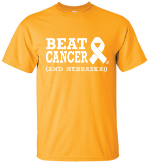 Beat Cancer (and Nebraska) T-Shirt