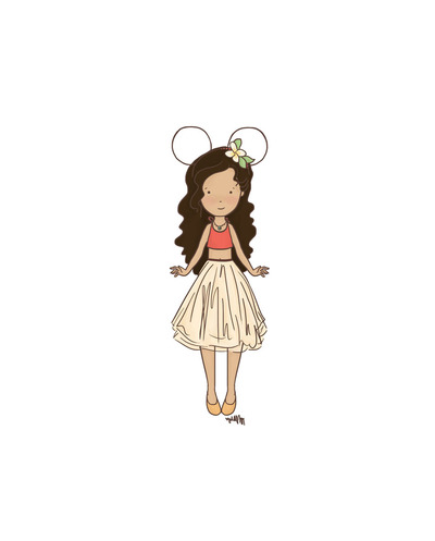 Disneybound Moana Fan (Color Options)
