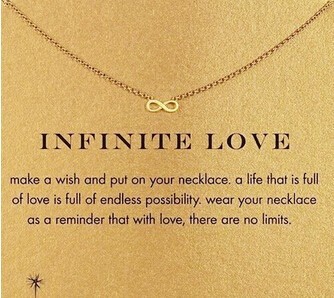 INFINITE LOVE Peace Happiness Key Flower Necklace!