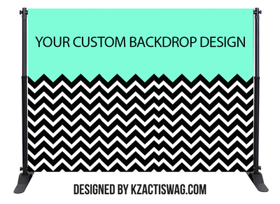 CUSTOM DESIGNED PREMIUM BACKDROP 10'X8'