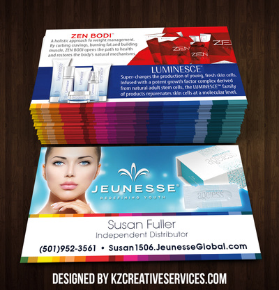 Jeunesse Business Cards style 1