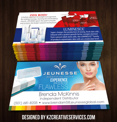 Jeunesse Business Cards style 6