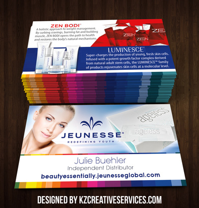 Jeunesse Business Cards style 7