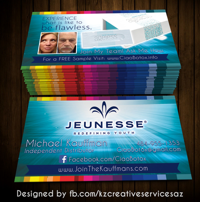 Jeunesse Business Cards style 11
