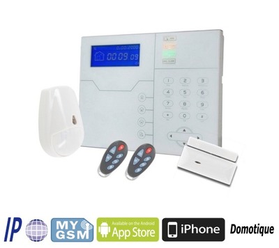TCP/IP Wireless home security and automation system