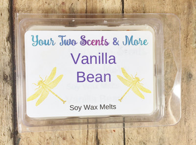 Vanilla Bean Scented Wax Melts, Wax Tart, Soy Melts, Wax Cube, Tart Warmer, Candle Melts, Soy Wax Melts, Natural Soy Candle, 3.5 Oz Wax Melt