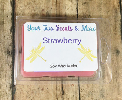 Wax Melts, Soy Wax Tarts, Natural Wax Melts, Strawberry Scented Wax Melts, Candle Melts, Wax Warmer, 3.5 Oz Wax Melts, Wax Cubes