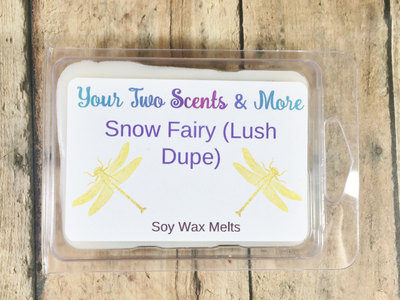 Snow Fairy Lush Dupe Scented Wax Melts, Soy Wax Melts, Wax Tarts, Wax Cubes, Tart Warmer, Candle Melts, Natural Wax Melts, 3.5 Oz Melts