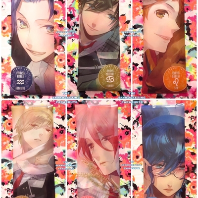 Starry☆sky clear poster - nanami kanata / tomoe you / kinose azusa / amaha tsubasa / shiranui kazuki / hoshizuki kotarou /  aozora hayato /  suzuya -