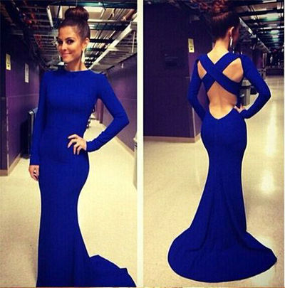 Sexy Prom Dress Floor Length Graduation Party Dress