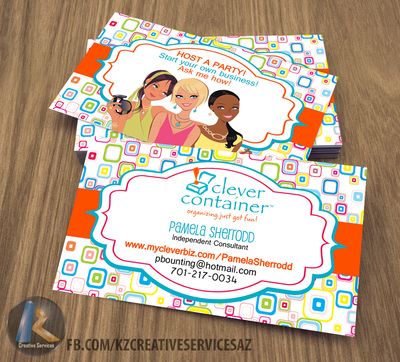 Clever Container Business Cards style 2