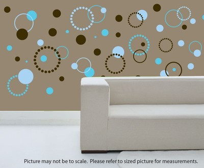 Dotty Dot Wall Decals 3 color - Small pkg.
