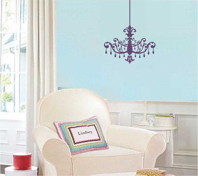 Chandelier Wall Decal