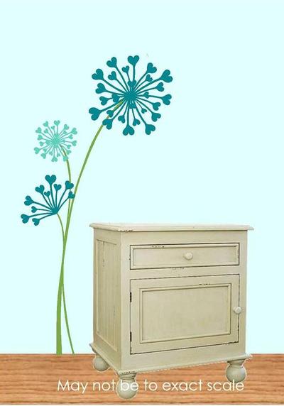 Dandiheart - Dandelion Wall Decal