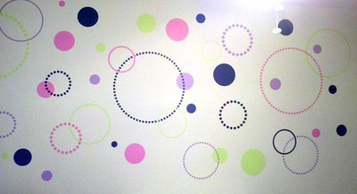 Dotty Dot Wall Decals 4 color - Large pkg.