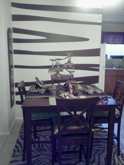 Zebra Print Small Pkg. Wall Decals