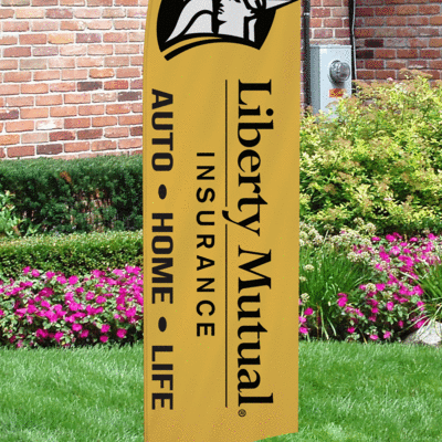 Liberty mutual 10.5' feather flag  - Thumbnail 3