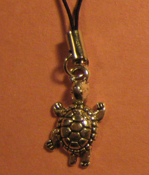 Turtle Cell Charm