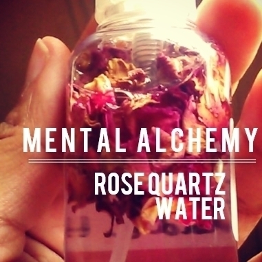 Rose Quartz Water 3oz.