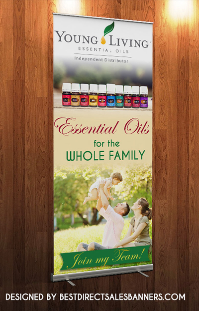 YOUNG LIVING - RETRACTABLE BANNER