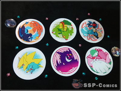 Mega Stickers (Set or Individual)