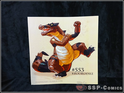 Pokedex Sketch: Krookodile